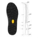 SEMELLE VIBRAM 1218A SNIPER idem 122P