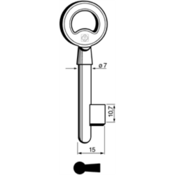 CLÉ À GORGES LAITON POLI VAC302_20B