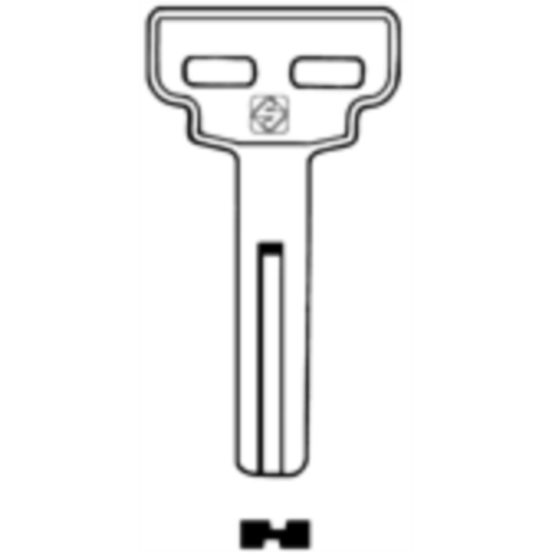 CLÉ MAILLECHORT NE66_40