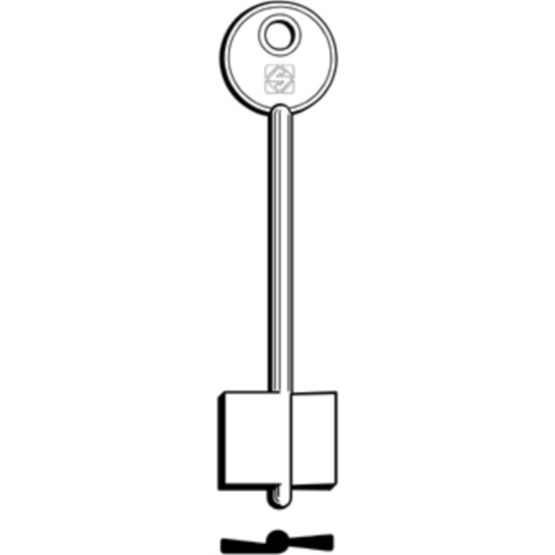 CLÉ DOUBLE PANNETON BL_20