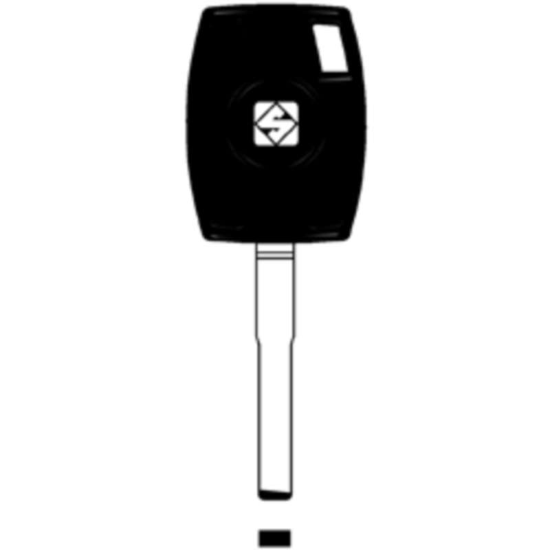 CLE TRANSP SANS PUCE AVEC BOUCHON HU101TE_201 HU101TE_201