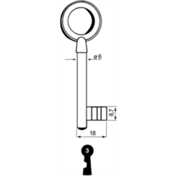 CLE A CHIFFRE              L72 SES925-_3
