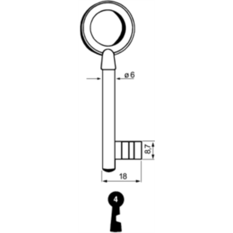 CLE A CHIFFRE              L72 SES925-_4