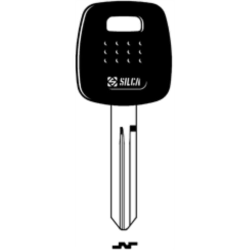 CLÉ TRANSP SANS PUCE AVEC BOUCHON NSN19TE_201