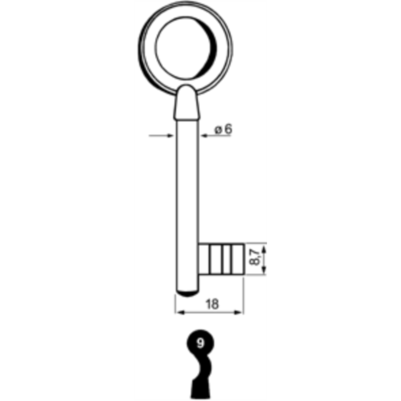 CLE A CHIFFRE              L72 SES925-_9