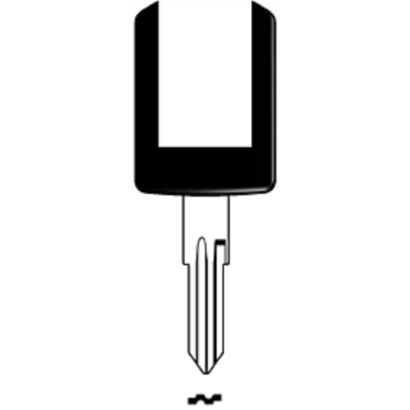 CLÉ TRANSPONDEUR LAITON HU46BT12_20