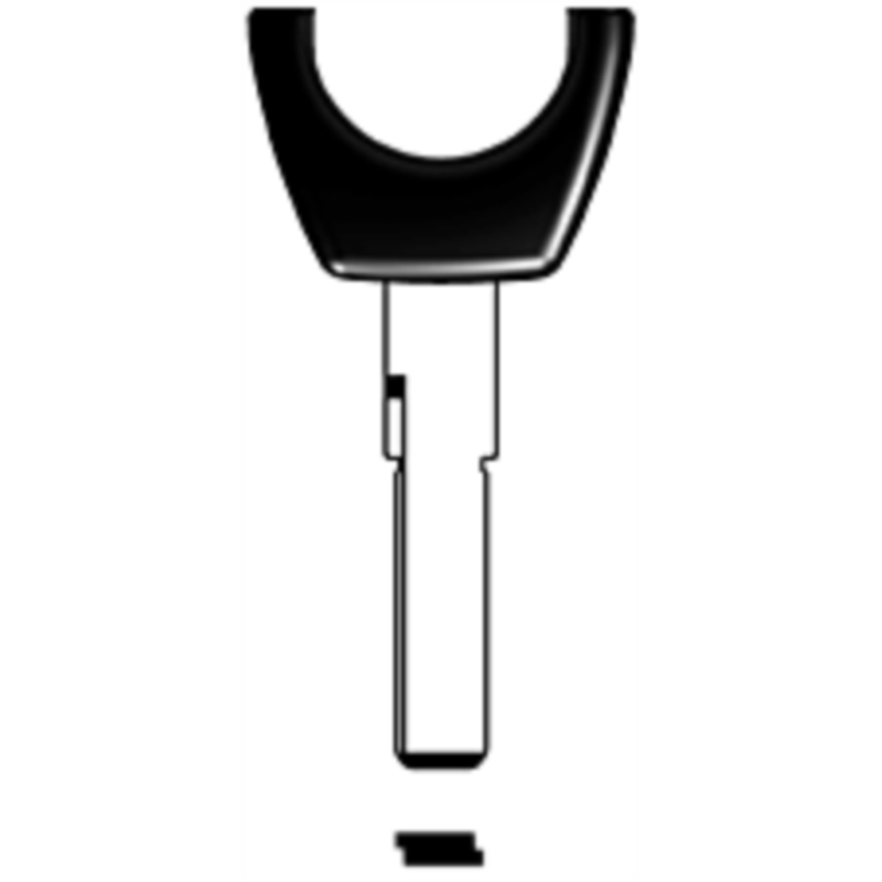 CLÉ TRANSPONDEUR LAITON HU66CT5_20