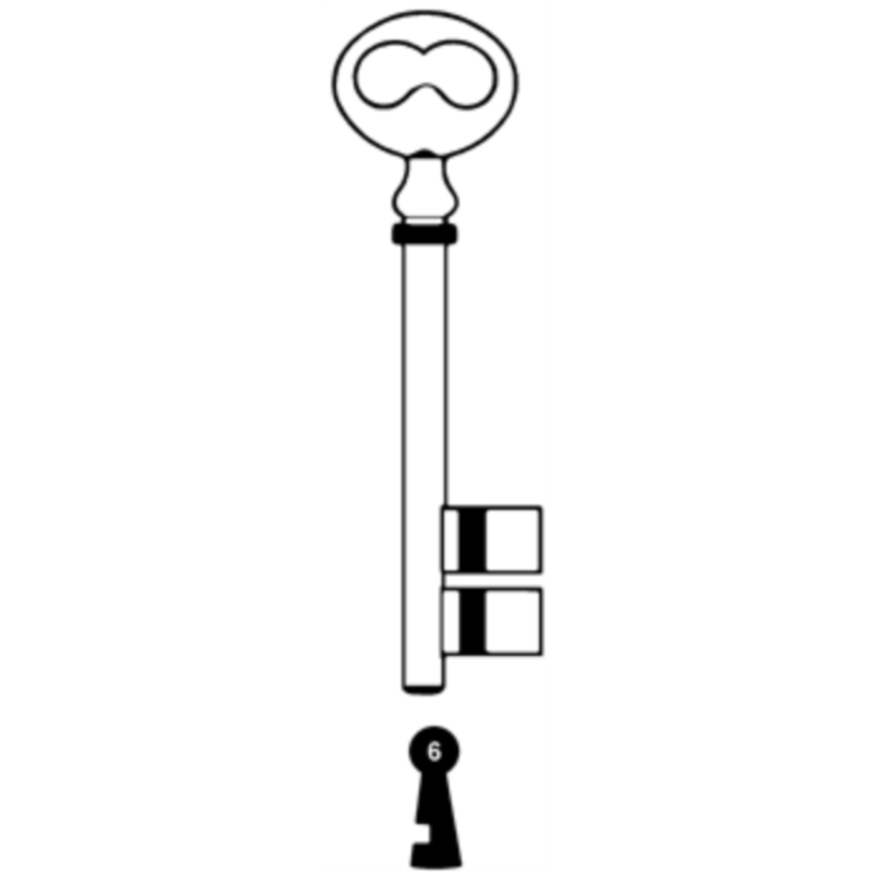 CLE A CHIFFRE              L95 DE745-6