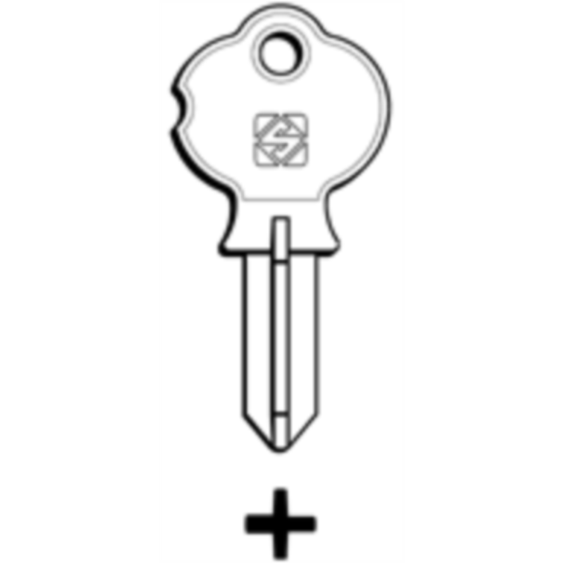 CLÉ CRUCIFORME XAG2_20