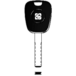 CLÉ TRANSPONDEUR MAILLECHORT HU83T5_40