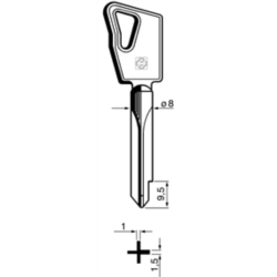 CLÉ CRUCIFORME XMR1_30