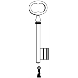 CLE PICARDIE L 110 FONTE N20 PCE610F-20