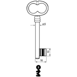 CLE A CHIFFRE              L82 SLR935-2