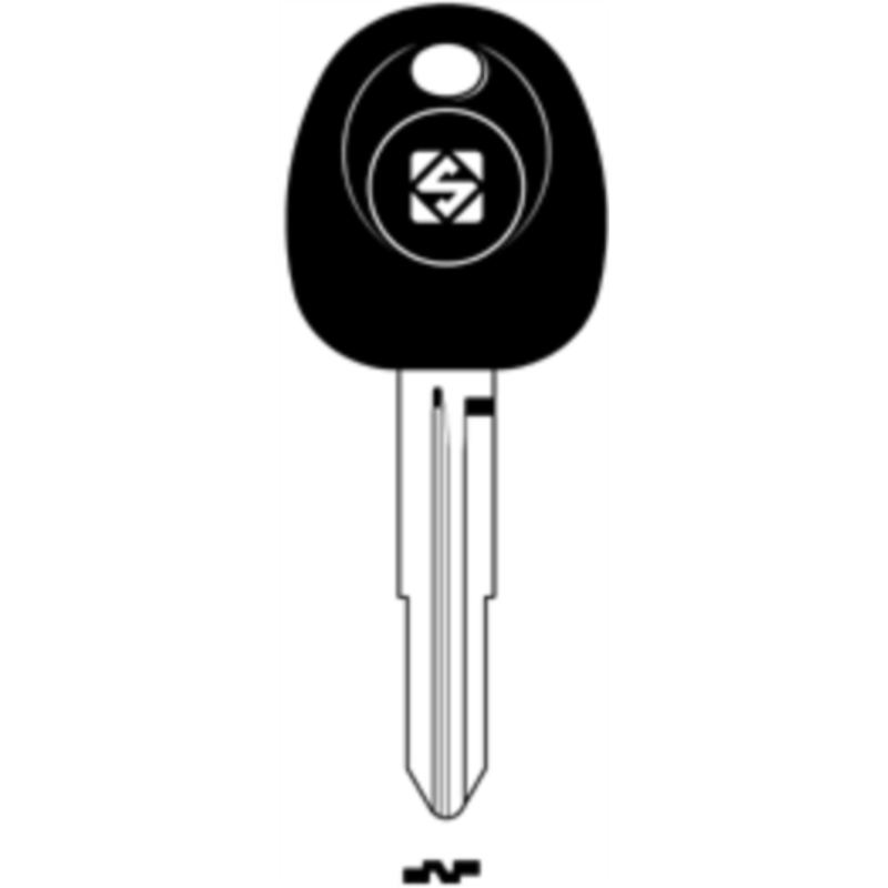 CLÉ TRANSPONDEUR LAITON HYN12T4_20