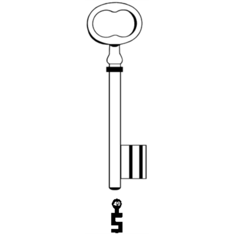 CLE PICARDIE L 110 FONTE N49 PCE610F-49