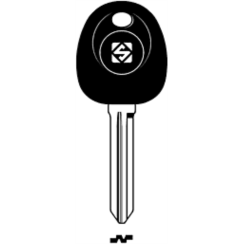 CLÉ TRANSPONDEUR LAITON HYN14T14_20