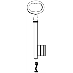 CLE PICARDIE L 110 FONTE N57 PCE610F-57
