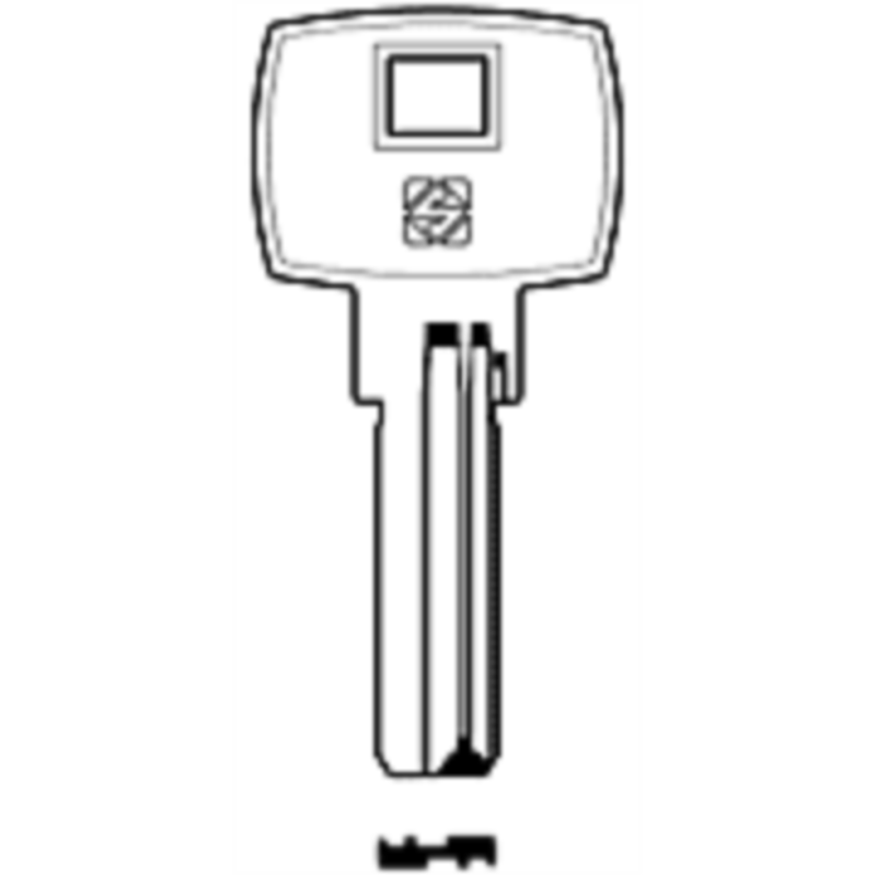 CLÉ MAILLECHORT DM122_40