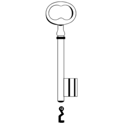 CLE PICARDIE L 120 FONTE N12 PCE620F-12
