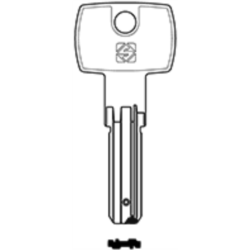 CLÉ MAILLECHORT DM139_40