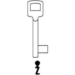 CLE A CHIFFRE TYPE WILKA CEE222-4