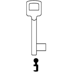 CLE A CHIFFRE TYPE WILKA CEE222-8