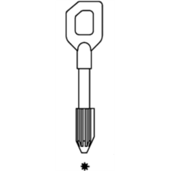 CLE DE COFFRE TYPE-BAUCHE- CFS512