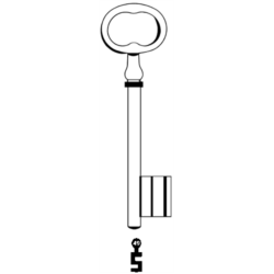 CLE PICARDIE L 130 FONTE N49 PCE630F-49
