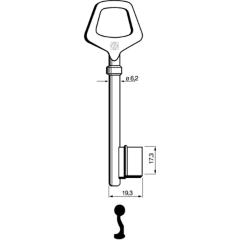CLÉ À GORGES LAITON POLI JM710L-10_20B