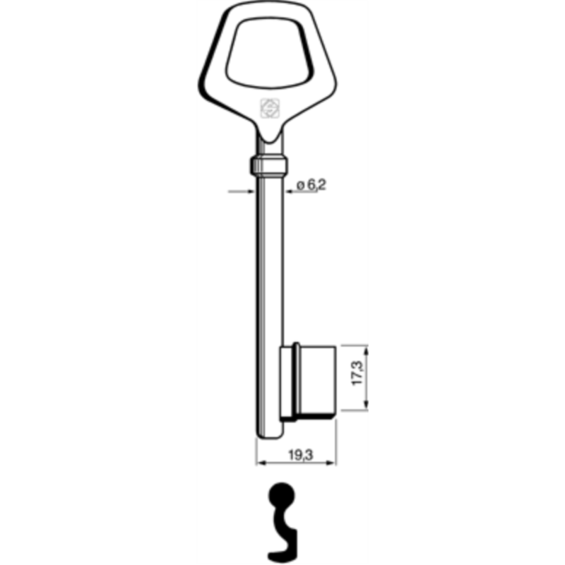 CLÉ À GORGES LAITON POLI JM710L-3_20B