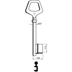 CLÉ À GORGES LAITON POLI JM710L-4_20B