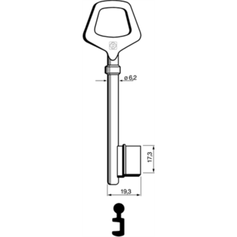 CLÉ À GORGES LAITON POLI JM710L-4_20B