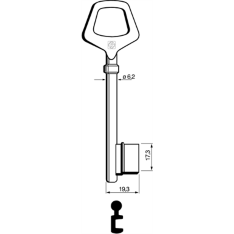 CLÉ À GORGES LAITON POLI JM710L-5_20B