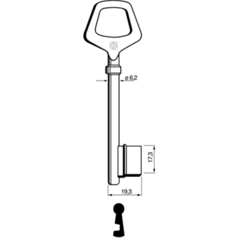 CLÉ À GORGES LAITON POLI JM710L-8_20B