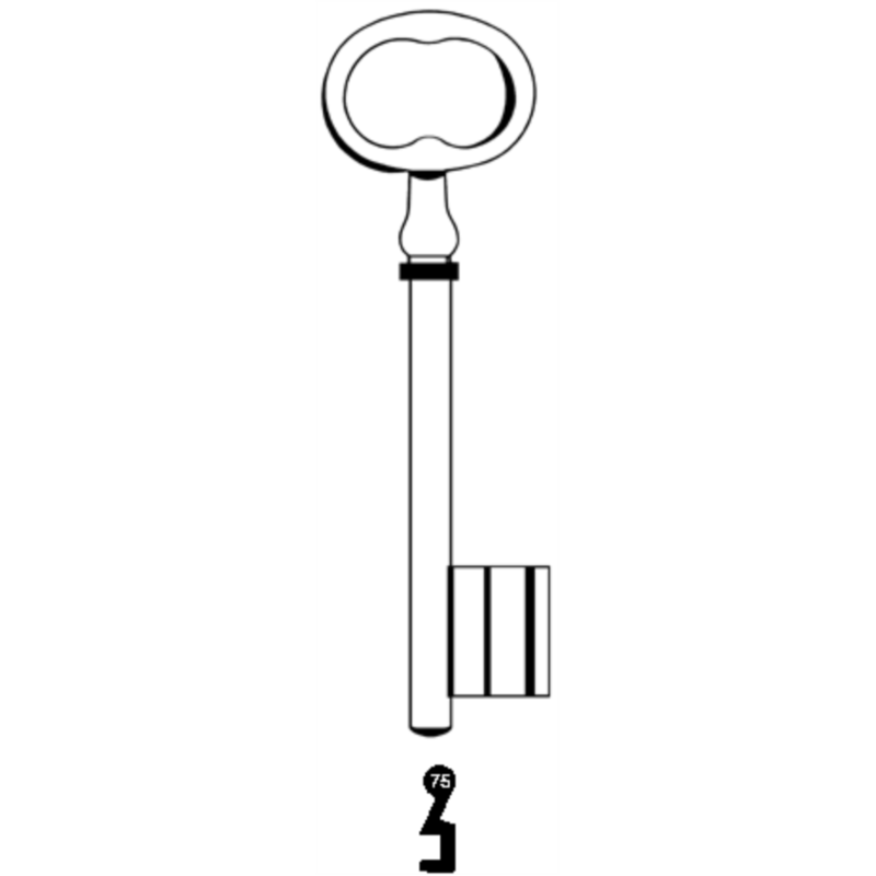 CLE PICARDIE L 130 FONTE N75 PCE630F-75
