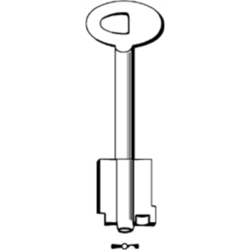 CLE COFFRE EURONOVUM DROITE 85 CFSK563