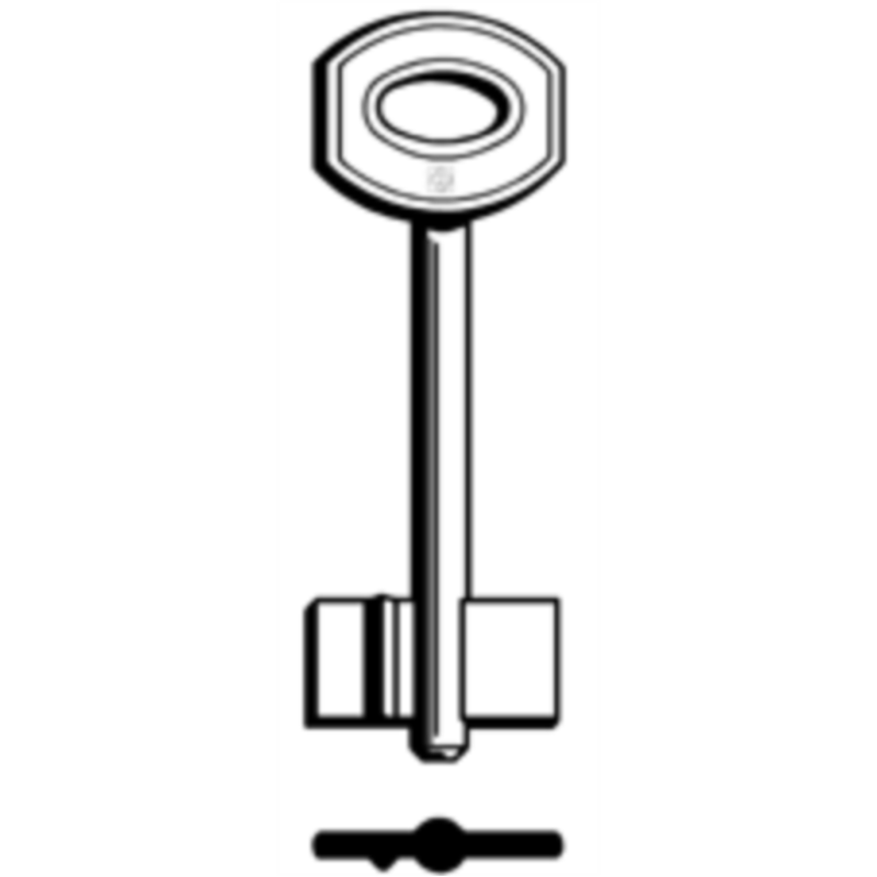 CLÉ DOUBLE PANNETON JW35_20