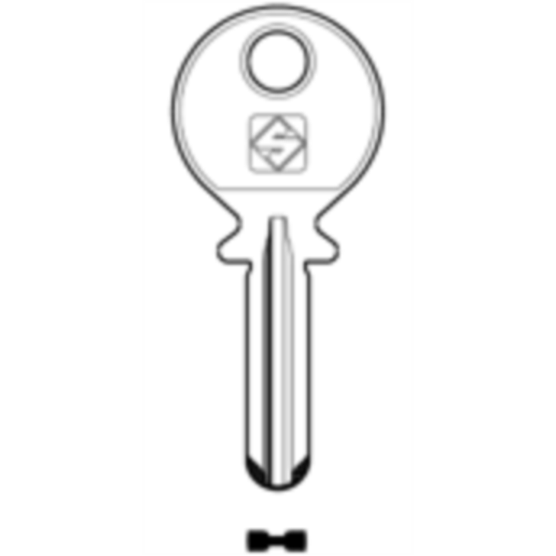 CLÉ LAITON POLI KA9_20B