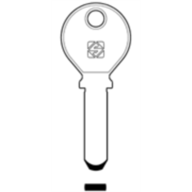 CLÉ MAILLECHORT KE3_40