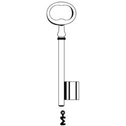 CLE PICARDIE L 140 FONTE N30 PCE640F-30