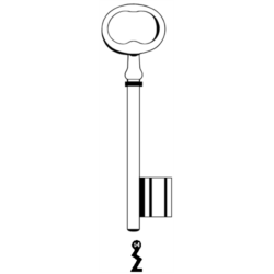 CLE PICARDIE L 140 FONTE N54 PCE640F-54