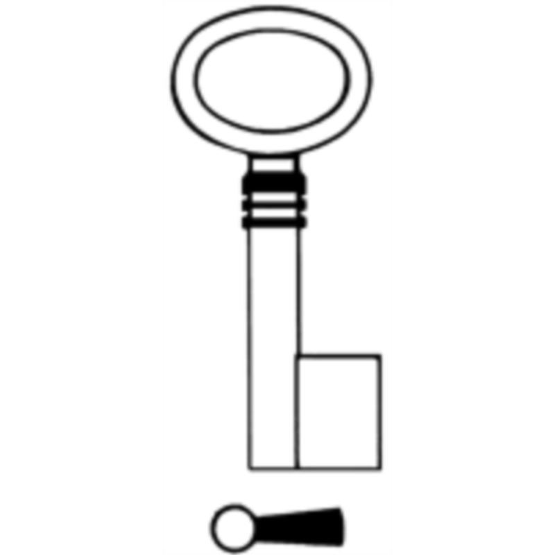 CLE DE MEUBLE FOREE L60 CMD503