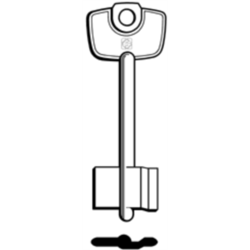 CLÉ DOUBLE PANNETON CN_20