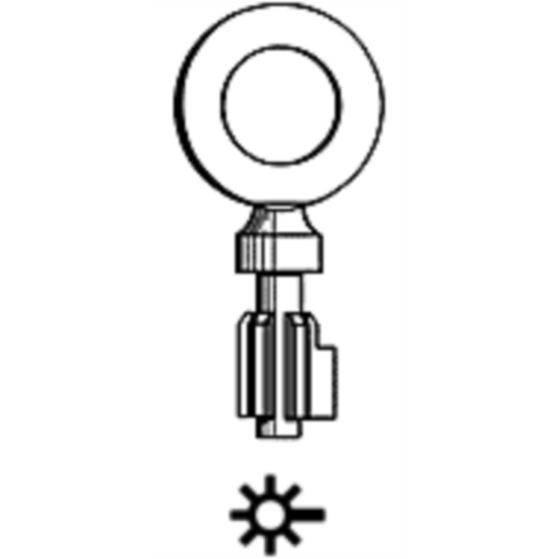 CLE A POMPE FRANCAISE PX608