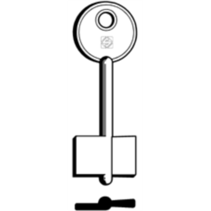 CLÉ DOUBLE PANNETON R_20