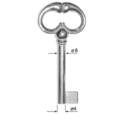 CLÉ POUR MEUBLES VIEIL OR 3F3042_20P