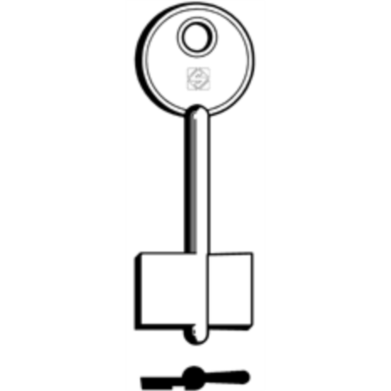 CLÉ DOUBLE PANNETON RF_20