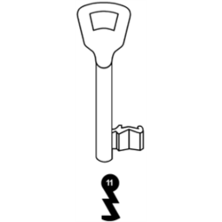CLE A CHIFFRE TYPE KIMA    L70 KM910-11