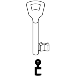 CLE A CHIFFRE TYPE KIMA    L70 KM910-2