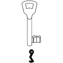 CLE A CHIFFRE TYPE KIMA    L70 KM910-37